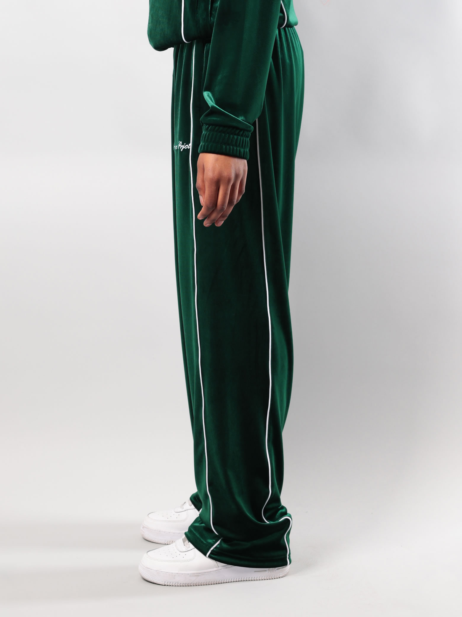 VELOURS TRACK PANT EMERALD GREEN – Givova Project